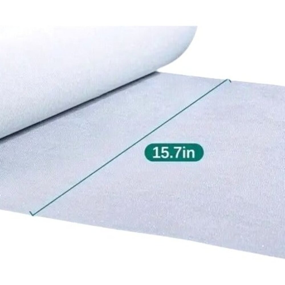Interfacing Fabric Iron-On Polyester 15.7 In  Lightweight For Crafts Sewing Clot - Picture 4 of 6